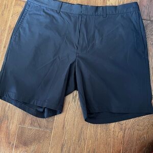 J. Crew Men's Flat Front Shorts - Black